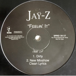 Jaÿ-Z - Feelin' It, 12", Promo