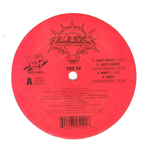 The Man They Call Lux - The EP, 12", EP