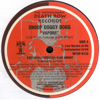 Snoop Doggy Dogg - Vapors, 12", Promo