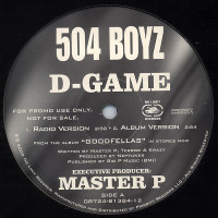 504 Boyz - D-Game, 12", Promo