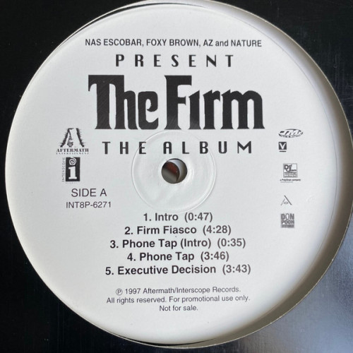 The Firm - The Album, 2xLP, Promo