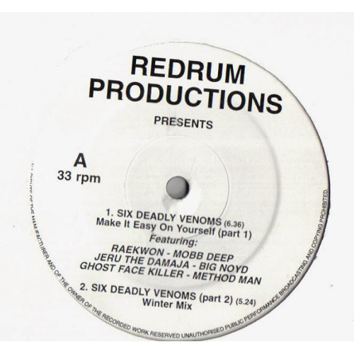 Various - Redrum Productions Presents, 12"