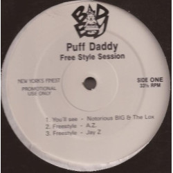 Puff Daddy - Free Style Session, 12"