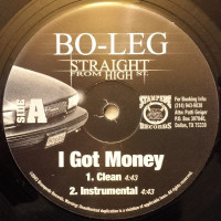 Bo-Leg - I Got Money, 12"