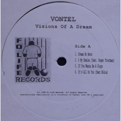 Vontel - Vision Of A Dream, LP, Sampler