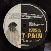 T-Pain - King Of Remixes, 12", Promo