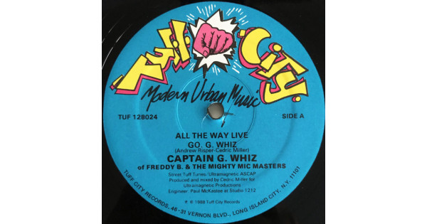 Captain G. Whiz - All The Way Live / Go G. Whiz, 12