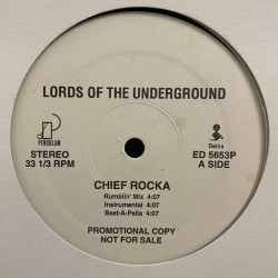 Lords Of The Underground - Chief Rocka, 12", Promo