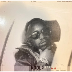 Kool G Rap - Fast Life / It's A Shame (Remixes), 12"