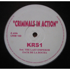 KRS1 / Cipher Complete - Criminals In Action / Bring Hip Hop Back, 12"