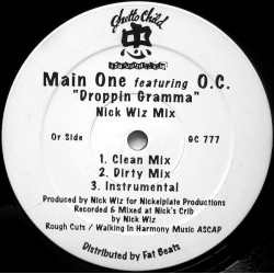 Main One Featuring O.C. - Droppin Gramma, 12"