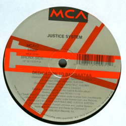 Justice System - Dedication To Bambaataa, 12"