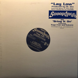Snoop Dogg - Lay Low, 12", Promo