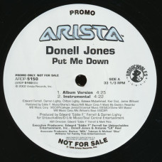 Donell Jones - Put Me Down, 12", Promo