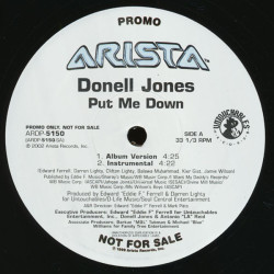 Donell Jones - Put Me Down, 12", Promo