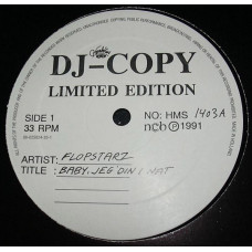 Flopstarz - Baby, Jeg' Din I Nat, 12", Promo