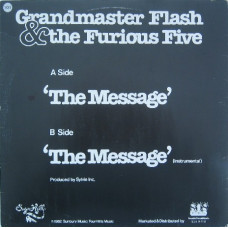 Grandmaster Flash & The Furious Five - The Message, 12"
