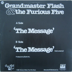 Grandmaster Flash & The Furious Five - The Message, 12"