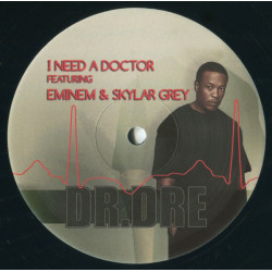 Dr. Dre Featuring Eminem & Skylar Grey - I Need A Doctor, 12", Promo