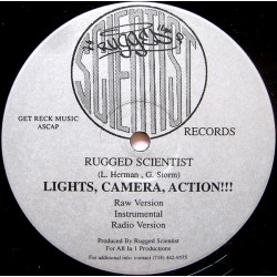 Rugged Scientist - Lights, Camera, Action!!!, 12"