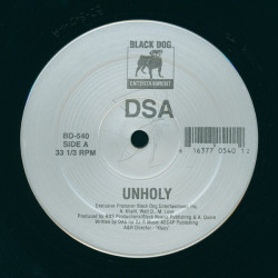 DSA - Unholy / Uncontrollable, 12"