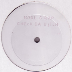 Kool G Rap - Check Da Bitch, 12", Promo