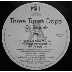 Three Times Dope - Da Sequel, 12", EP