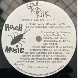 Soul Kid Klik - Mortal Combat, 12"