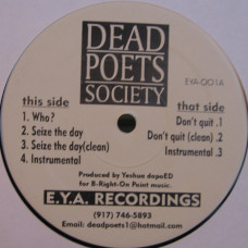 Dead Poets Society - What Is The Dead Poets Society?, 12"