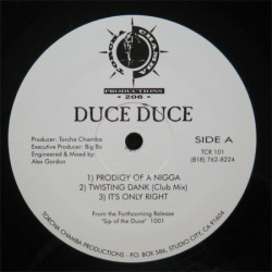 Duce Duce - Prodigy Of A Nigga / Twisting Dank, 12"