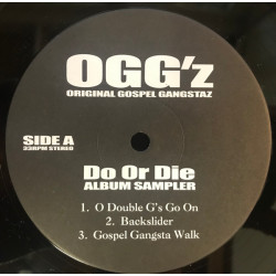 OGG'Z - Do Or Die (Album Sampler), 12"