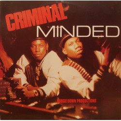 Boogie Down Productions - Criminal Minded, LP, Reissue
