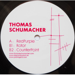 Thomas Schumacher - RedPurple, 12"
