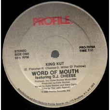 Word Of Mouth Featuring D.J. Cheese - King Kut, 12"