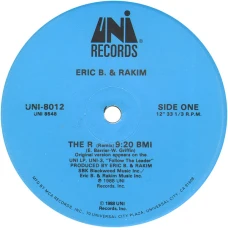 Eric B. & Rakim - The R, 12"
