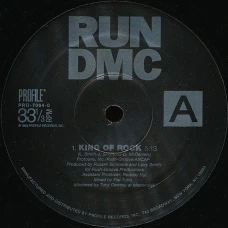 Run-D.M.C. - King Of Rock, 12", Reissue