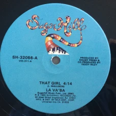 La Va'Ba / Treacherous Three - That Girl / Get Up (Instrumental), 12"
