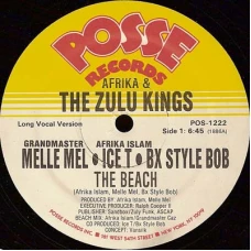 Afrika & The Zulu Kings - The Beach, 12"