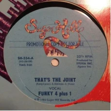 Funky 4 Plus 1 - That's The Joint, 12", Promo