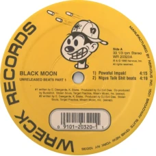 Black Moon - Unreleased Beats Part 1, 12"
