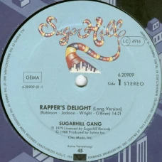 Sugarhill Gang - Rapper's Delight, 12", Reissue
