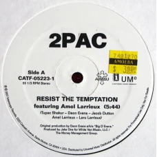 2Pac - Resist The Temptation / Dopefiends Diner, 12", Promo