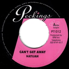 Natijah - Can't Get Away, 7"
