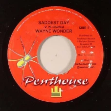 Wayne Wonder - Saddest Day, 7", Reissue