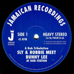 Sly & Robbie meet Bunny Lee - At Dub Station, 10"
