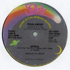 Shalamar - Talk To Me, 12", Promo