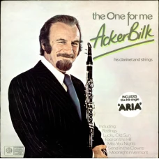 Acker Bilk His Clarinet And Strings - The One For Me, LP, Quadraphonic