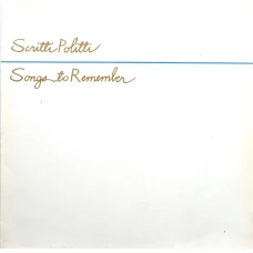 Scritti Politti - Songs To Remember, LP, Reissue