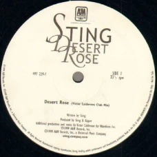 Sting - Desert Rose (Victor Calderone Mixes), 12"