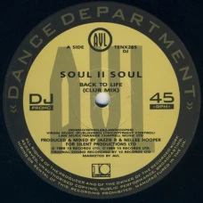 Soul II Soul - Back To Life (Club Mix), 12", Promo